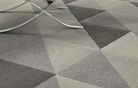 Triangulation Underfoot: Isos Collection by Milliken Carpet