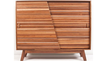 The Reclaimed Wood Hallway Console II by Mitz Takahashi 