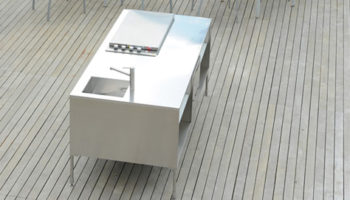 Antonio Citterio Does the Outdoor Kitchen with Artusi for Arclinea