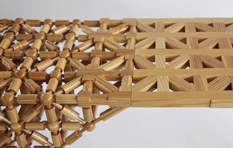 Complex Craftsmanship: Gradient Mashrabiya Sideboard by Mischer’Traxler