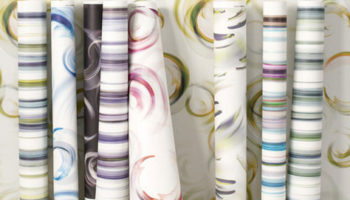 Dynamic Study of Color and Movement: Vivid Wallpaper Collection by Trove for Knoll Textiles
