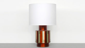How Did the Aluminum Get Its Stripes? Babette Holland's Spun Metal Lamps
