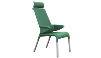 Innovative and Award-Winning: Salus High Back Chair by Teal 