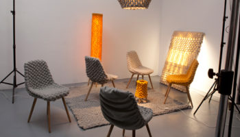 Innovative Use for a Classic Textile: Smok by Hans Sapperlot