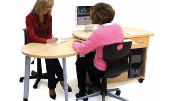 Vanerum Stelter's Ion Desk Creates a Good Vibe for Teachers and Students