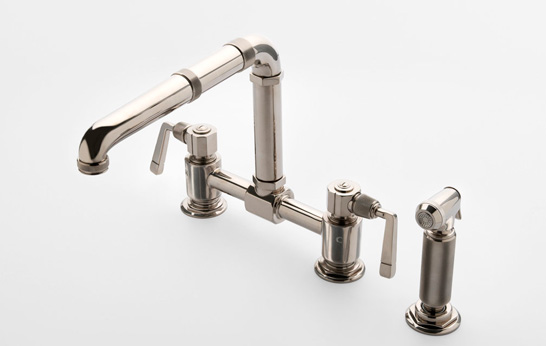 The R.W. Atlas Bath Collection by Roman and Williams for Waterworks.