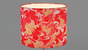 100% Design: Hand marbled silks by Whitehorn