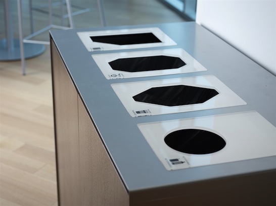 Victor2, recycling center, LEED furniture, Steelcase