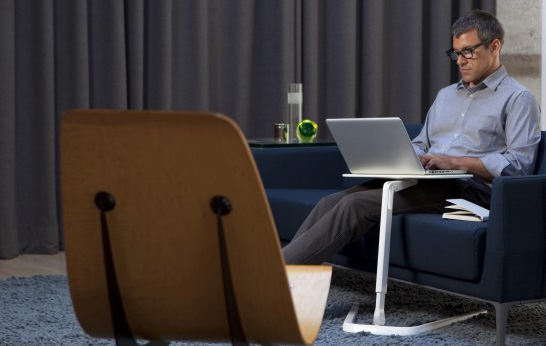 Freedom to Work and Move: Free Stand by Coalesse.