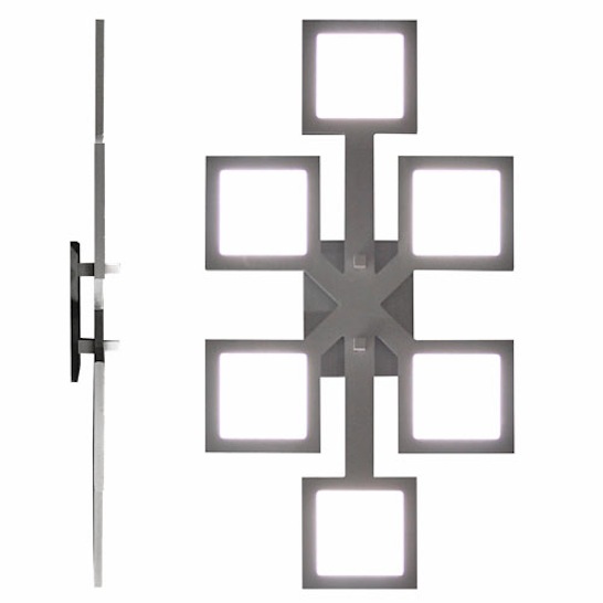 O is for Organic: OLED luminaires by WAC Lighting WAC, Vela, OLED, sconce, chandelier