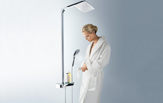 Pipe Dream Becomes Reality: Showerpipes by Hansgrohe.