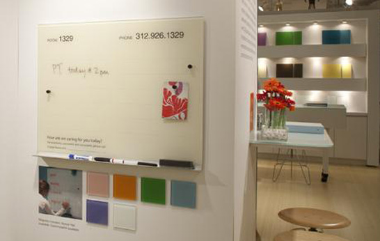 Skyline Design’s Healthcare Magnetic Markerglass.