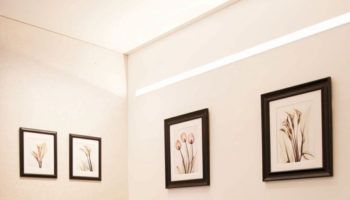 Amerlux FINO, the world's first ultra shallow asymmetric luminaire