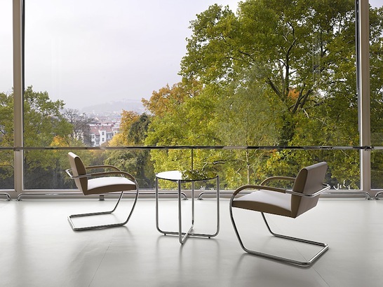 Amos Design, Mies van der Rohe, Villa Tugendhat, Brno Chair, residential, seating, furniture