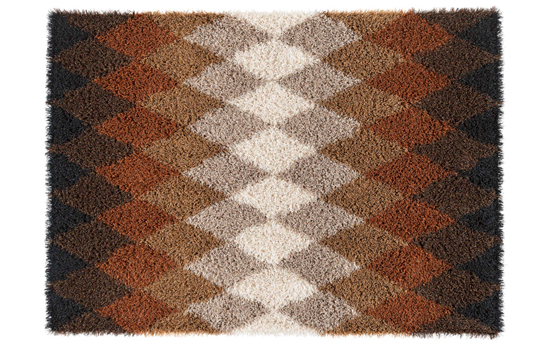 Kasthall, flooring, rugs, long-pile rug, Harlequin, Fogg, Gunilla Lagerhem Ullberg, Swedish design,