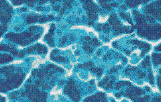 2012 collection, Bisazza, glass mosaics, Studio Tord Boontje, tiles, Tord Boontje, clear water