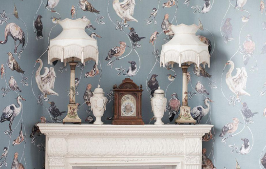 Beautiful New Bird Patterns by House of Hackney