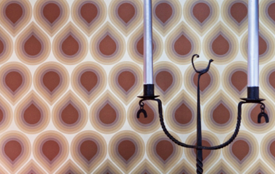 Metallic Motifs: Patterns Wallpaper by Kismet
