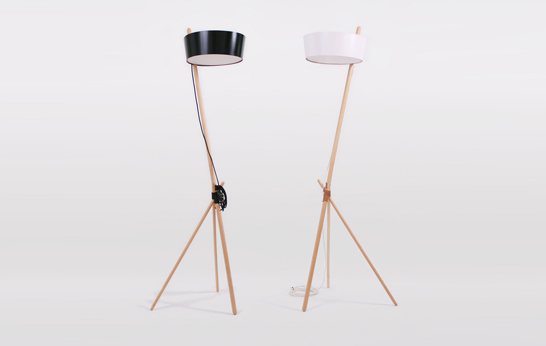 Woodendot, ambient lamp, reading lamp, table lamp, beech wood, Spain, locally produced, sustainably sourced, lighting, timber, wood, leather,