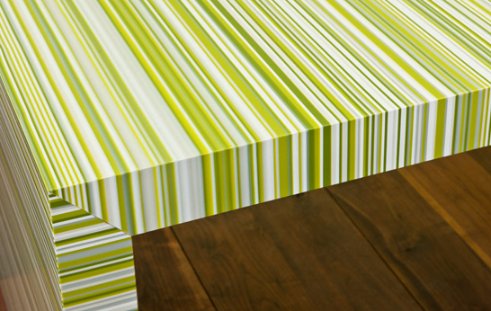 100 percent, 3Form, industrial waste, recycling, green, trend, surfaces , Worktop Surfaces,