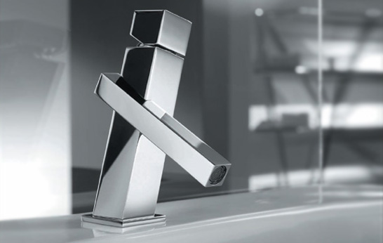 Minimalist Form, Maximalist Function: Tower Faucet by Nobili