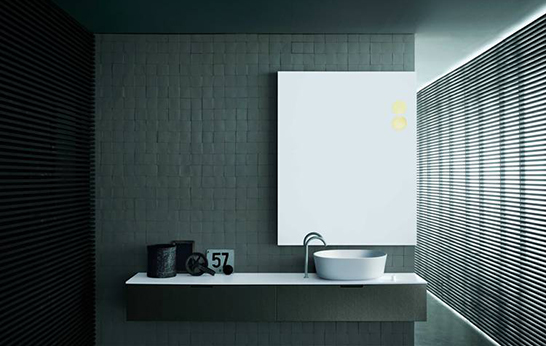 bathroom vanity, Piero Lissoni, Boffi, Boffi bathroom, bathroom, storage, Duemilaotto