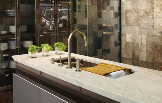 Get Inspired: Crystal Clear Kitchen by De Giulio for Kohler Design Center