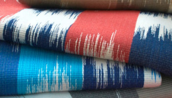 Inspired by Uzbekistan: Outdoor Ikats by Beacon Hill