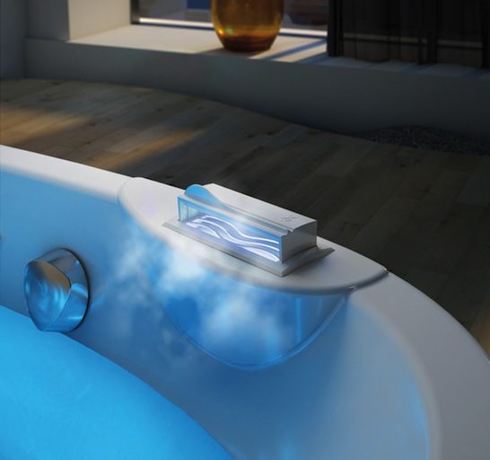 BainUltra, ThermaSense, AromaCloud, chromatherapy, WarmTouchShell