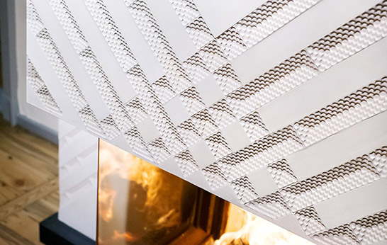 Ceramic Stove Tiles, fireplace, Berlin, German design, imm Cologne, Daniel Becker design, Berlin Tiles