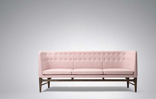 &Tradition, Wallpaper Design Awards 2013, Mayor sofa, Danish design, Arne Jacobsen, Flemming Lassen, sofa, seating, classic, modernism,
