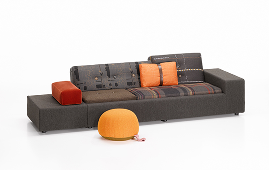 Polder, Hella Jongerius, sofa, Vitra, Maharam, upholstery, limited edition, Vitra New York, luxury