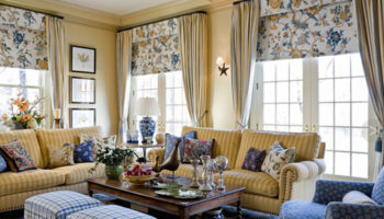 Gorgeous Customized Window Treatments by Robin Feuer and The Ruffled Window