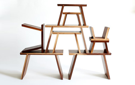 Inspired by Japanese Bathhouses: Nesting Stepstools by Jessica Wickham Inspired by Japanese Bathhouses: Nesting Stepstools by Jessica Wickham