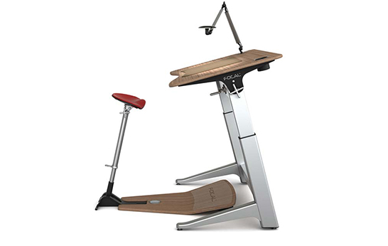 Focal Upright Furniture, Locus, desk, desk chair, stool, workstation, Marin Keen,
