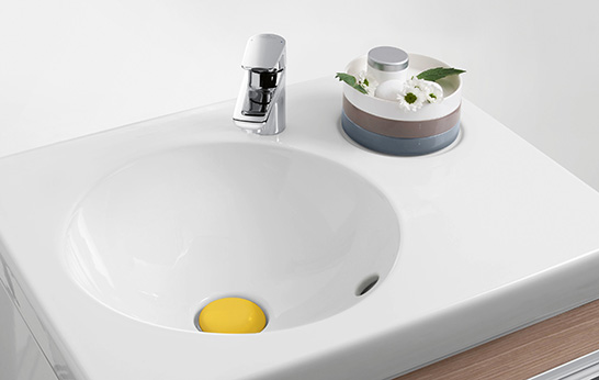Joyce Collection, Villeroy & Boch, bathroom, ceramics, sanitary ware, Apps, bathroom furniture,