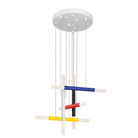Sonneman's 2013 Collection Plays Up Geometry and Color Axes, sonneman, lighting