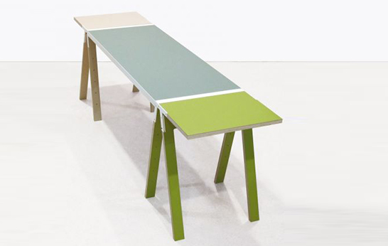 tables, desks, worktop, trestles, modular, Makkink & Bey, Education Trestles, classroom, stacking desk,