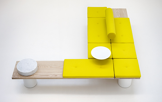 Tacchini, PearsonLloyd, Galleria, Sofa system, seating system, public seating, office seating, modular seating,