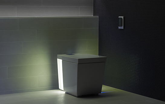 kitchen, bath, Kohler, Numi, toilet, bidet, bluetooth-enabled, ambient lighting, audio, KBIS,