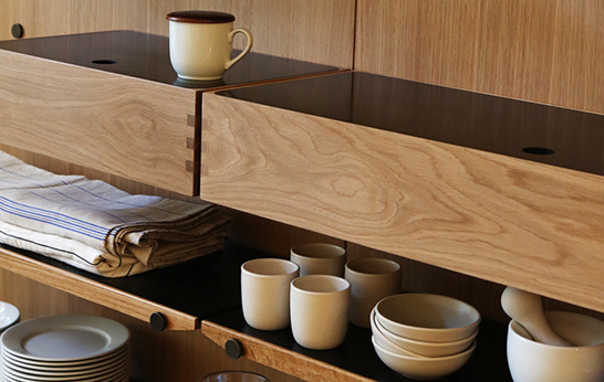 shelving, Henrybuilt, Opencase, wall shelving, storage, luxury,