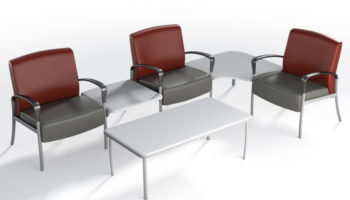 Healthcentric's Non-Interlocked Guest Seating