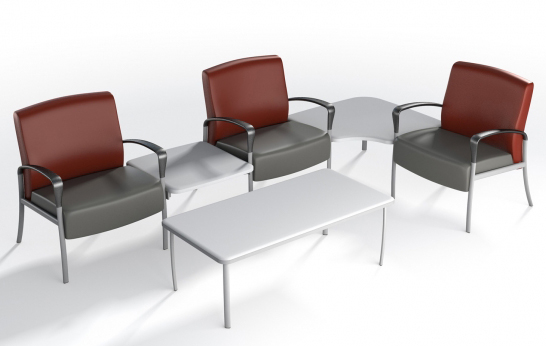 Healthcentric’s Non-Interlocked Guest Seating