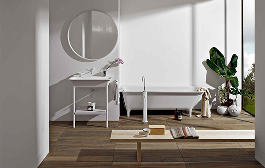 ICFF 2013, Morphing, Zucchetti / Kos, bathtub, washbasin, console, bathroom