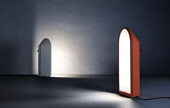 Studio Klass, FontanaArte, lighting, Odeon, floor lamp, upholstered lamp, Salone del Mobile 2013, Salone Internazionale del Mobile 2013,