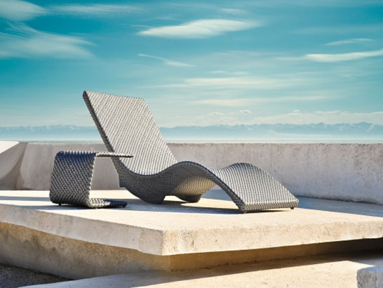 Top Ten, Outdoor Loungers, Mermaid Garden Daybed, Kenneth Cobonpue