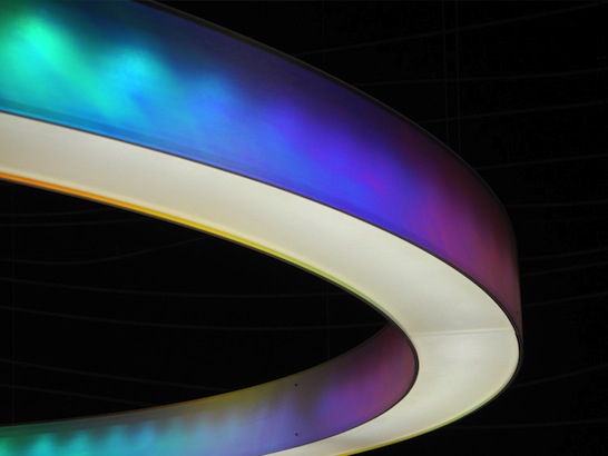 3form, surfaces, dichroic, prism, color