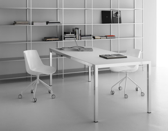 Top Ten: Hidden Power office, desks, conference tables, Desk, MDF Italia
