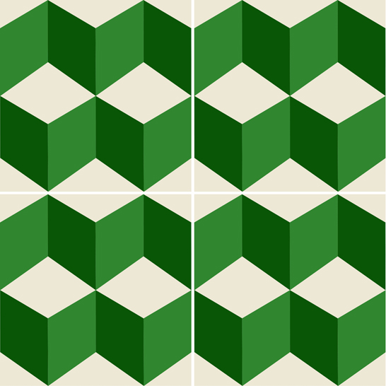 The Manhattan Collection by Imagine Tile NOMAD EMERALD