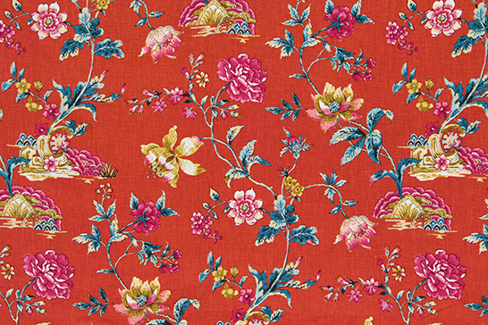 Williamsburg Classics III, Robert Allen, surfaces, textiles, Wetherburns, Mandarin